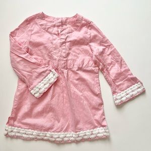 Janie & Jack Pink Swim Cover Dress